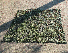Tarnnetz 4,5m x 4,5m ausgebreitet