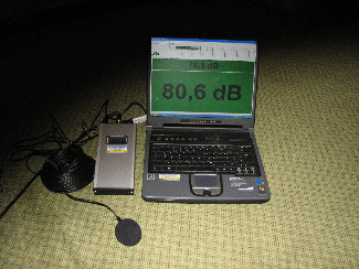Schallpegel Messgert